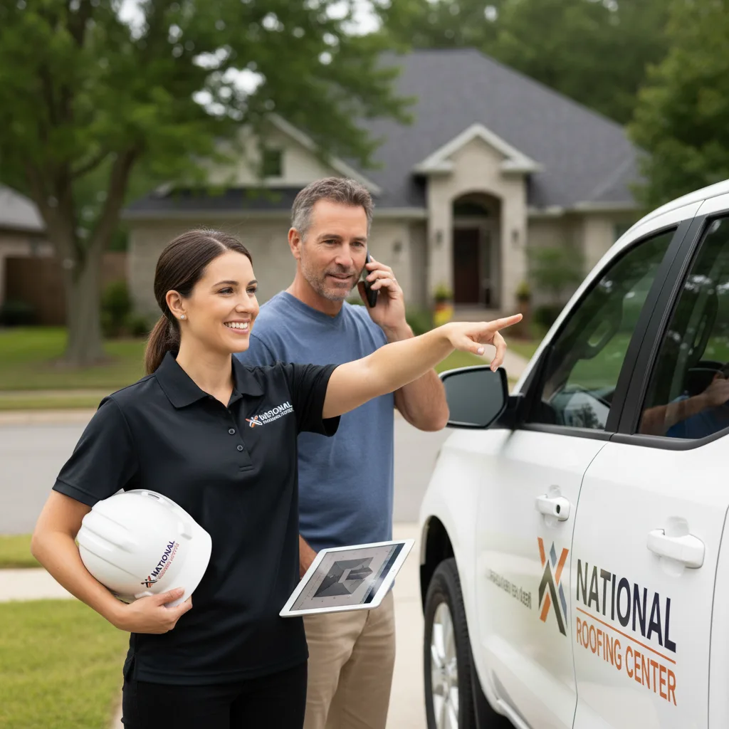 National Roofing Center customer support in Commiskey